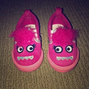Gymboree Size T4 Pink Monster Shoes